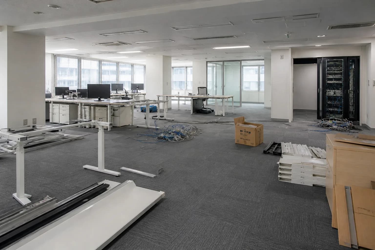 IT企業（80坪）の原状回復削減事例イメージ